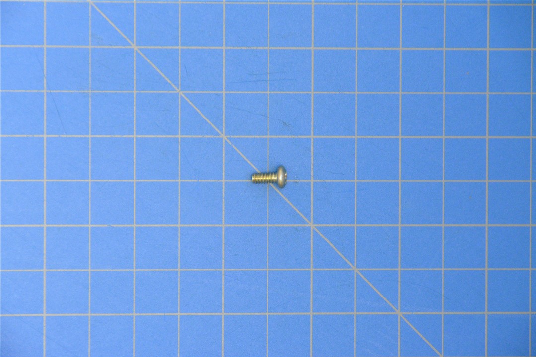 MS35206-227 - MACHINE SCREW, CADMIUM, CARBON STEEL, PAN HEAD, COARSE THREAD