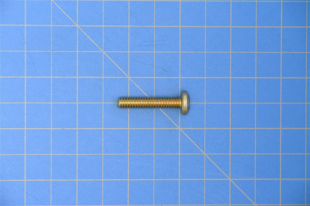 MS35206-284 - MACHINE SCREW, CADMIUM PLATED, STEEL, PAN HEAD, CROSS RECESS