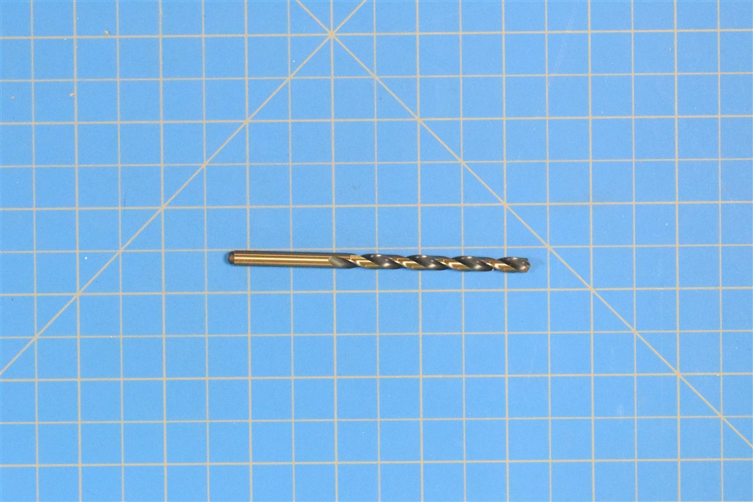 01-013 - Drill Bit, Cobalt, Size 13,  2-5/16" Flute Length, 3-1/2" Total Length, Made to NAS 907 Type J Specifications