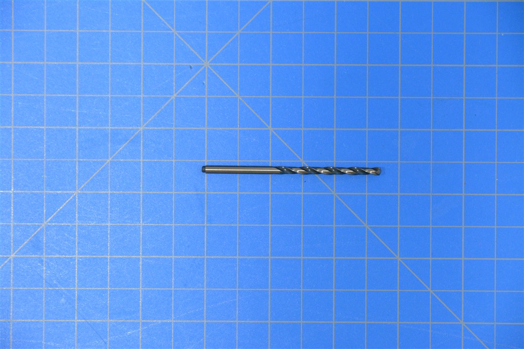 01-030 - Drill Bit, Cobalt, Size 30, 1-5/8" Flute Length, 2-3/4" Total Length, Made to NAS 907 Type J Specifications