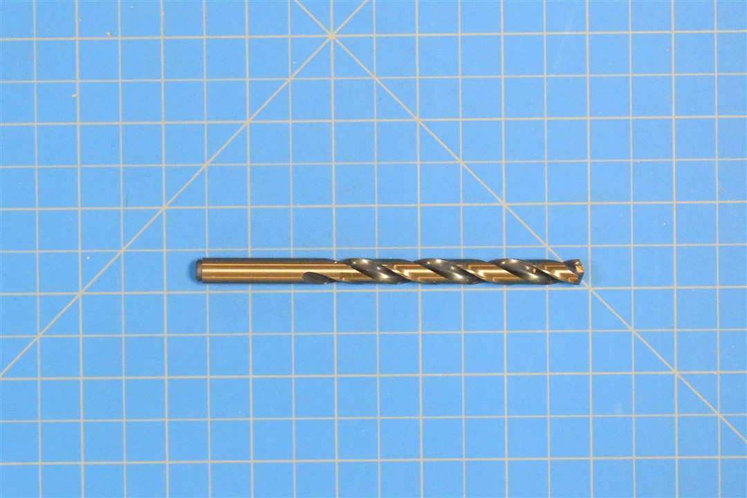 02-077 - Drill Bit, Cobalt, 5/16" Diameter, 3-5/16" Flute Length, 4-1/2" Overall Length, Made to NAS 907 Type J Specifications