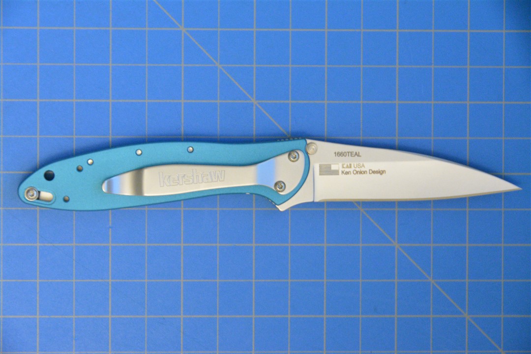 1660TEAL - Kershaw Leek Teal