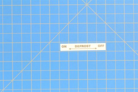 205-070-854-007 - DECAL, NAMEPLATE, FOR USE ON BELL 205