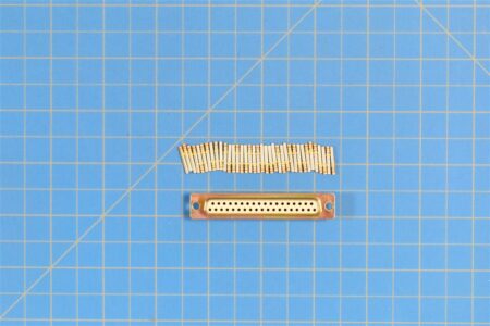 DCMA-37S - Connector, D-Sub, Rectangular, Size 4C, 37 Position