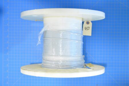 M27500-20TE1T14 - Wire, 20 AWG, 1 Conductor, Tin Plated Copper Conductor, Extruded ETFE Insulation, Extruded White ETFE Outer Jacket, Single TPC Round Shield, Sold By The Foot