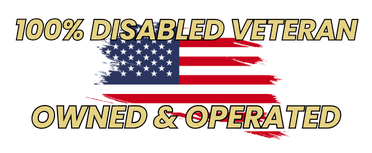 100% DISABLED VETERAN OWNED AND OPERATED