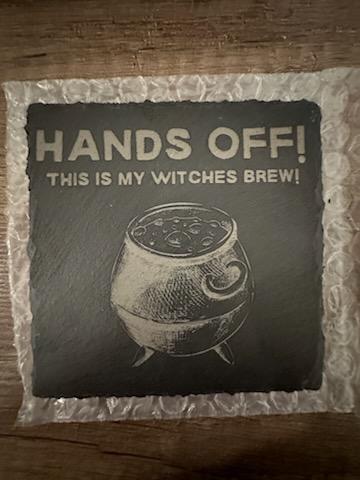 CU_CST-HA-SLT-WB-01 - Witches Brew Slate Coaster