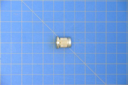 80-005-2-12 - PANEL FASTENER INSERT, CADMIUM, ALUMINUM ALLOY, THREADED, PROTRUDING FLANGE