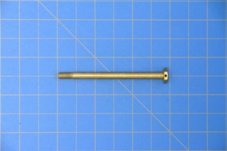 AN3H26A - MACHINE BOLT, CADMIUM, STEEL, HEX HEAD, UNDRILLED SHANK, DRILLED HEAD