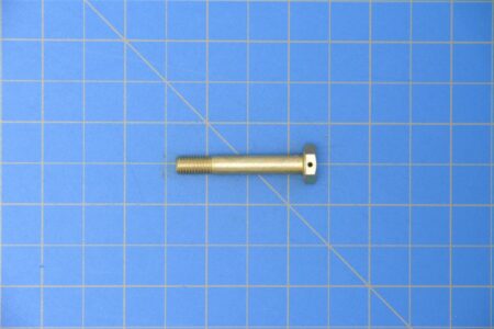 AN4H14A - MACHINE BOLT, CADMIUM, STEEL, UNDRILLED SHANK, DRILLED HEAD