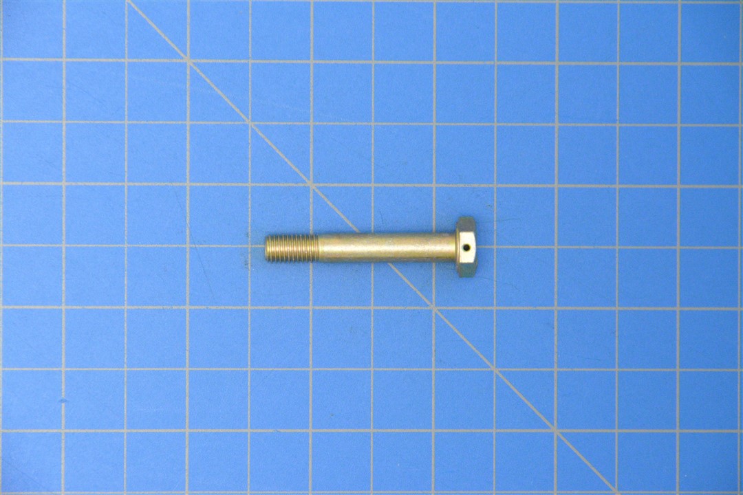 AN4H14A - MACHINE BOLT, CADMIUM, STEEL, UNDRILLED SHANK, DRILLED HEAD