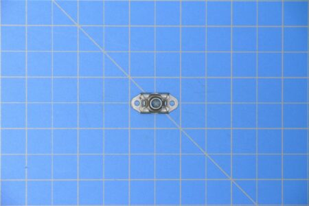 MS21059L3 - SELF-LOCKING NUT PLATE, TWO LUG, CADMIUM, CARBON STEEL, FLOATING, LOW HEIGHT, WITH DRY FILM LUBE, PLAIN RIVET HOLES