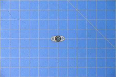 MS21069L3 - SELF-LOCKING NUT PLATE, TWO LUG, CADMIUM, CARBON STEEL, REDUCED RIVET SPACING, WITHOUT DRY FILM LUBE, PLAIN RIVET HOLES