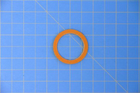 MS28777-16 - BACK-UP GASKET, HYDRAULIC, LEATHER CATTLEHIDE, CIRCULAR