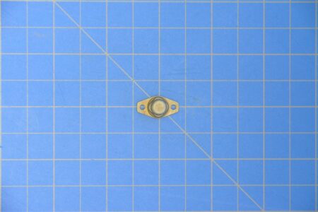 NAS1474A3 - SELF-LOCKING NUT PLATE, 2 LUG, STEEL NUT AND SHELL, RUBBER SYNTHETIC SEAL, STEEL WASHER, CAPPED, FLOATING, REDUCED RIVET SPACING, DRY FILM LUBRICANT