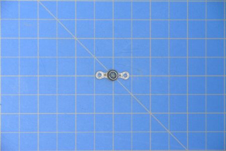 NAS1770-3 - SELF-LOCKING NUT PLATE, 2 LUG, CADMIUM, CARBON STEEL, COUNTERSUNK HOLES, DRY FILM LUBRICANT