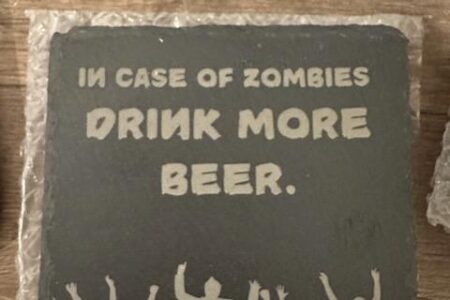 In Case of Zombies, Drink More Beer