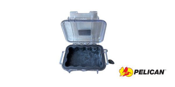 1010 - Pelican Micro Case, Clear - Background Removed