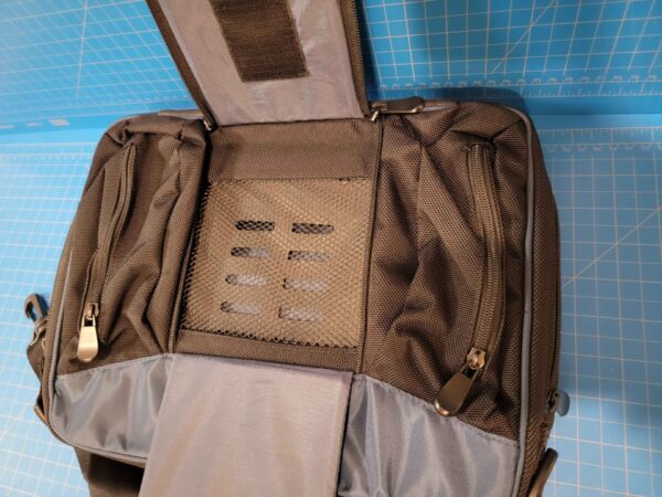 LB-BLK-01 12" Black Laptop Bag Front Pocket